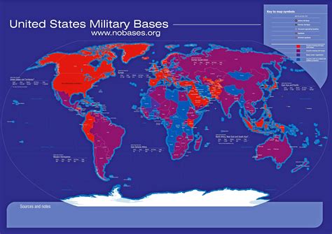 Major Bases of Operation / Worldwide Network .
